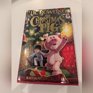 The Christmas Pig by J.K. Rowling Hardcover Book, New Never Used